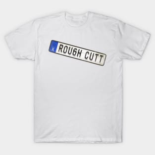 Rough Cutt - License Plate T-Shirt